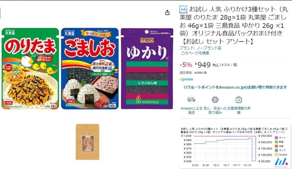 Amazonのセット商品