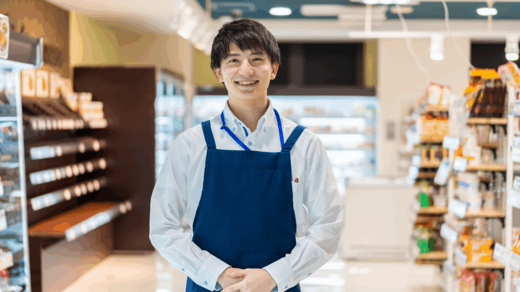 コンビニのアルバイト